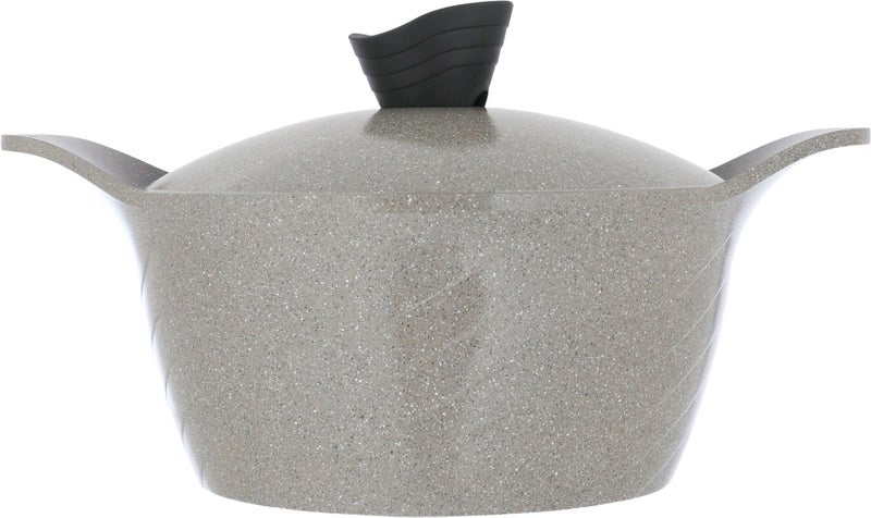 TORNADO Granite cookware set (Korean Tornado)Al Saif Gallery, 7 pieces - beige Brown - Image 5