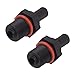 Rebvugr 2PCS PCV Exhaust Control Valve 267402G000 0450404 Engine Intake Manifold Runner Control Motor Positive Crankcase Ventilation Valve Compatible With Genesis Coupe Kona Santa Fe Tucson 2PCS - Image 2