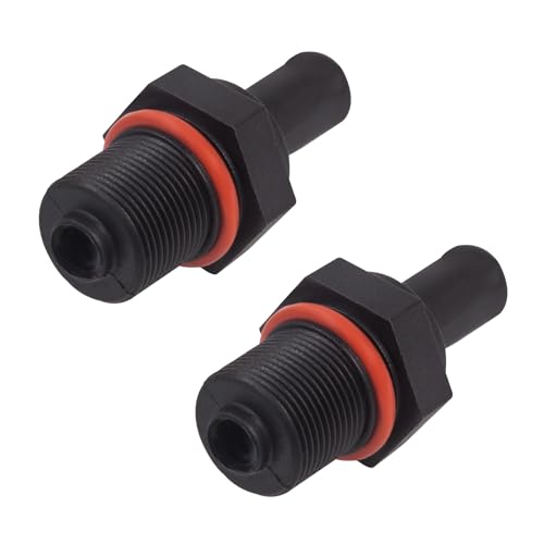 Rebvugr 2PCS PCV Exhaust Control Valve 267402G000 0450404 Engine Intake Manifold Runner Control Motor Positive Crankcase Ventilation Valve Compatible With Genesis Coupe Kona Santa Fe Tucson 2PCS - Image 1