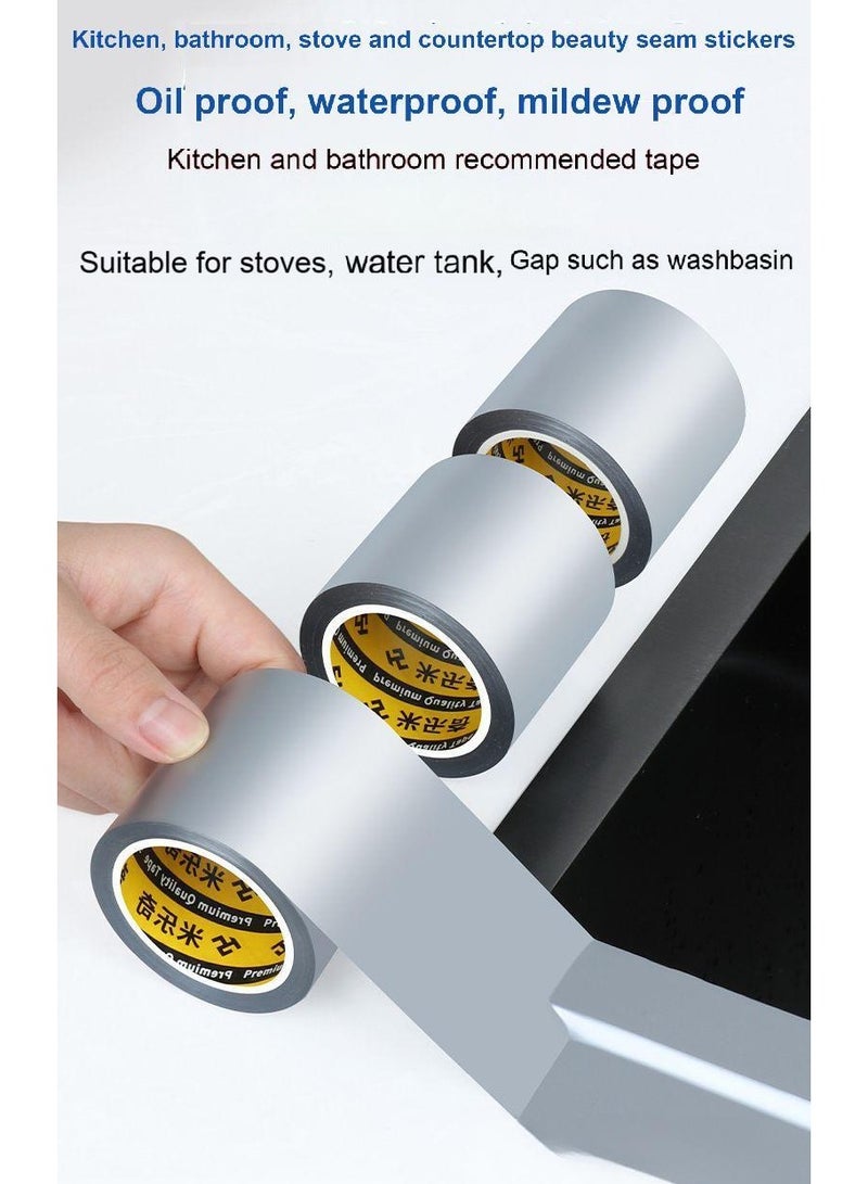 3pcs High temperature resistant and mold proof tape for kitchen stove, with a seam size of 5cm x 5m - Image 1