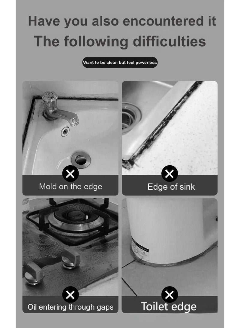 3pcs High temperature resistant and mold proof tape for kitchen stove, with a seam size of 5cm x 5m - Image 2