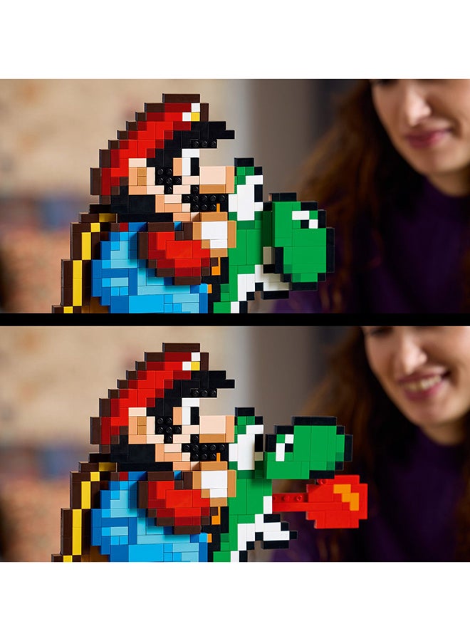 LEGO Super Mario World™: Mario & Yoshi, Lego Building Kit, Nostalgic Super Mario Gift For Adult Fans (1,215 Pieces) - Image 5