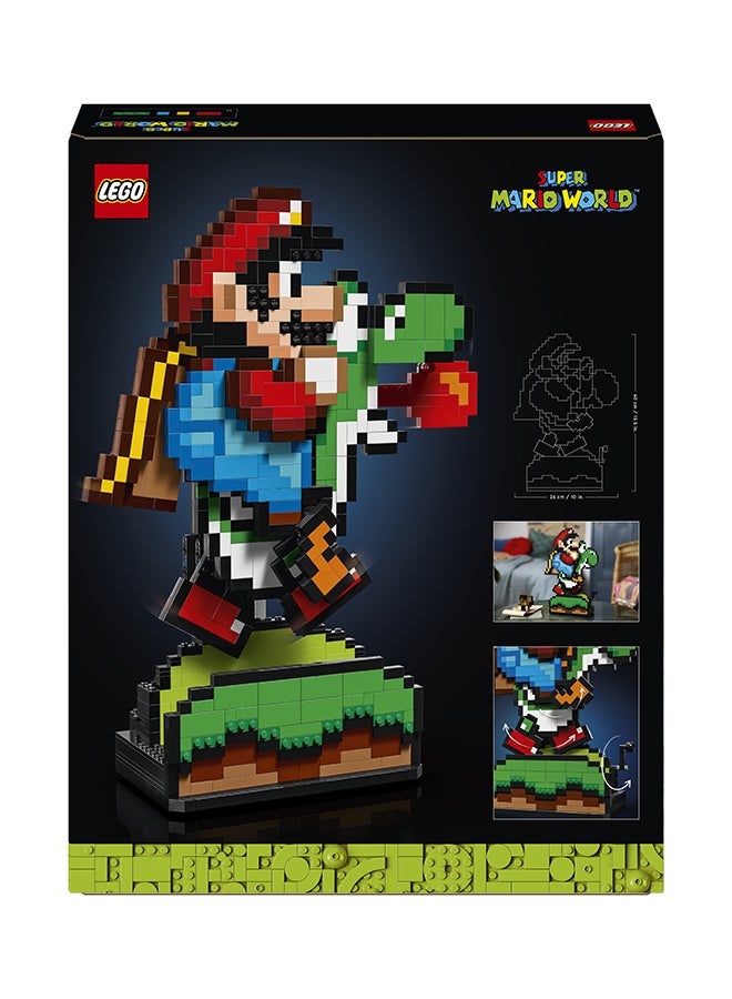 LEGO Super Mario World™: Mario & Yoshi, Lego Building Kit, Nostalgic Super Mario Gift For Adult Fans (1,215 Pieces) - Image 3