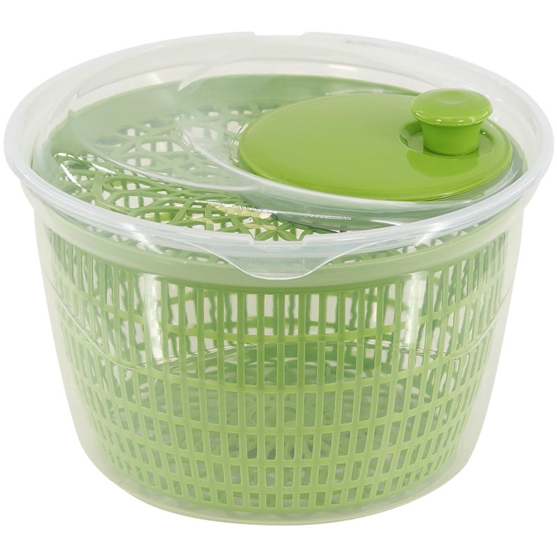 GEEZY Salad Leaf Dryer Healthy Eating Large Salad Spinner Veggies Drainer Colander Plastic Bowl