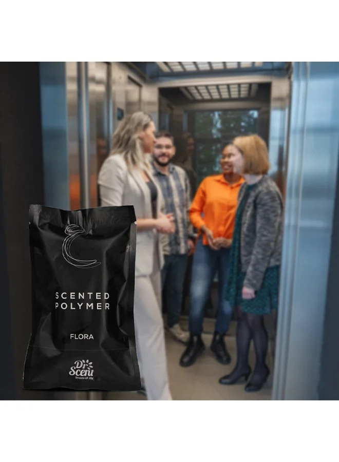 Dr Scent Dr Scent Breeze of Joy Wall-Mounted Lift Diffuser No Spray,No Refills Smart Polymer Technology Ideal for Elevators, Small Corridors,&amp; Wardrobes