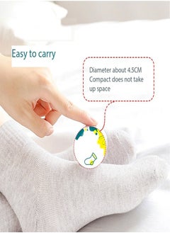 fashionhome 20 Pairs of Portable Compression Disposable Skin Friendly Low Cut Unisex Ankle Socks  - Image 2