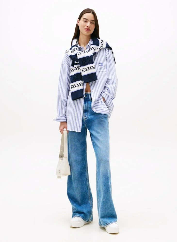 TOMMY JEANS Striped Long Sleeve Shirt