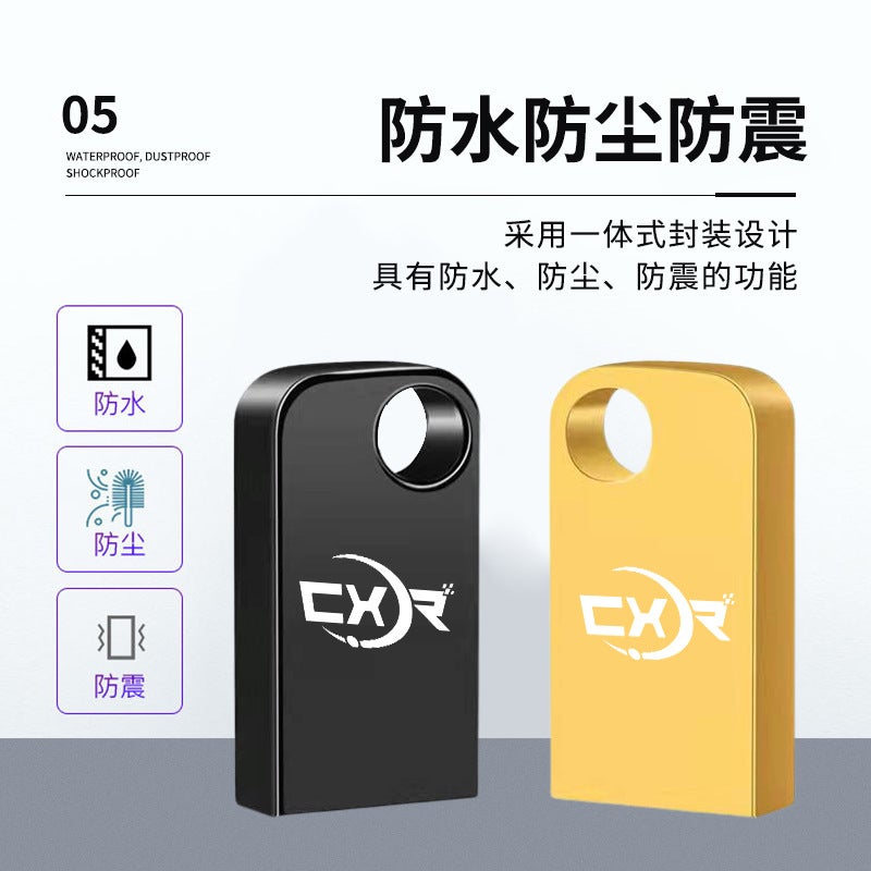 U Disk Custom Large Capacity Lossless High Quality Tremolo Song Metal Mini Usb Car Usb Music - Image 5