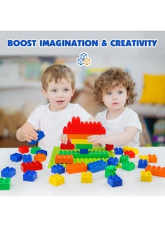 Estilo Estilo STEM Toy Building Block Sets 260 Pcs for Kids Aged 18 Months to 6 Years Old | Building Blocks for Preschool |Toddler to Improve Imagination Creativity Hands-on Ability  - Image 4