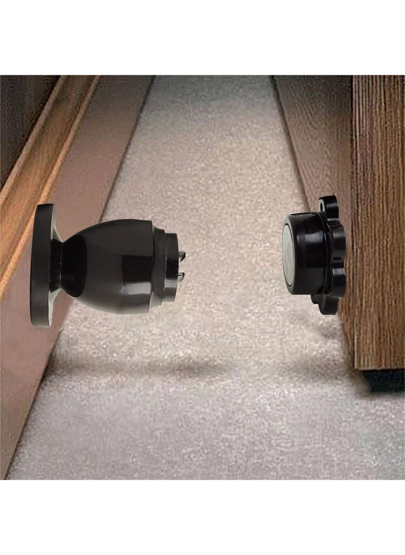 Volo Volo Magnetic Brown Door Holder Door Stopper for HomeDoor StoperDoor Stoppers Suitable for All Doors HomeOfficeCommercialHotels Pack of 4  - Image 3
