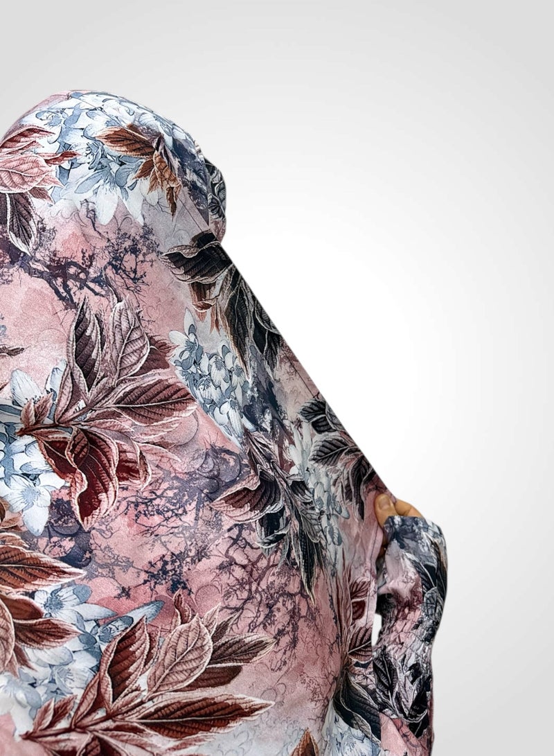 AL-HRAER Kuwaiti Powder Prayer Dress Very Soft And Comfortable Consists Of One Piece That Covers The Entire Body With A Wide One Size Fits All Fit - Image 3