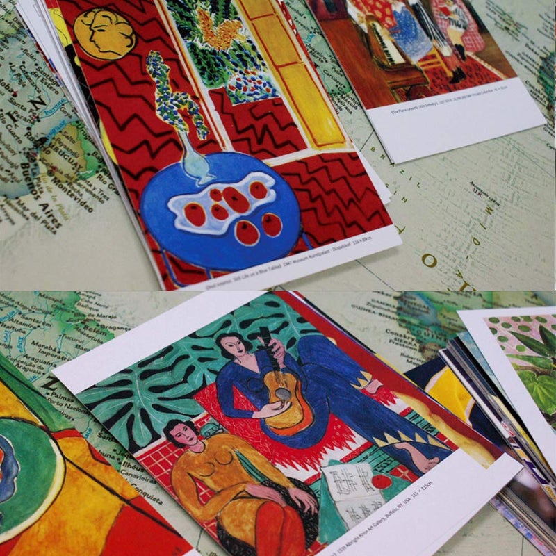 HOSTEESSCHOICE Beautiful Art Postcards set of 30 Henri Matisse Post card variety pack Famous Painting Scenery,4 x 6 Inches - Image 3