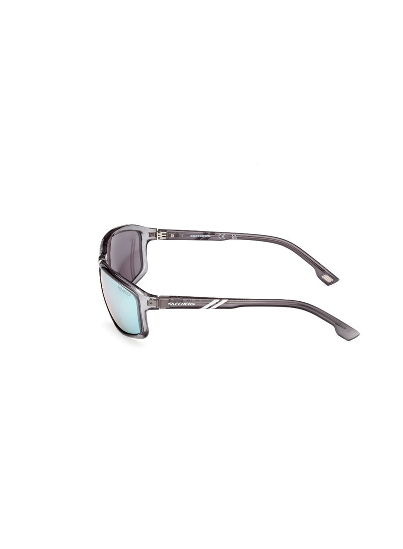 SKECHERS Plastic Rectangular Full Rim Men Polarized Sunglass - Image 4