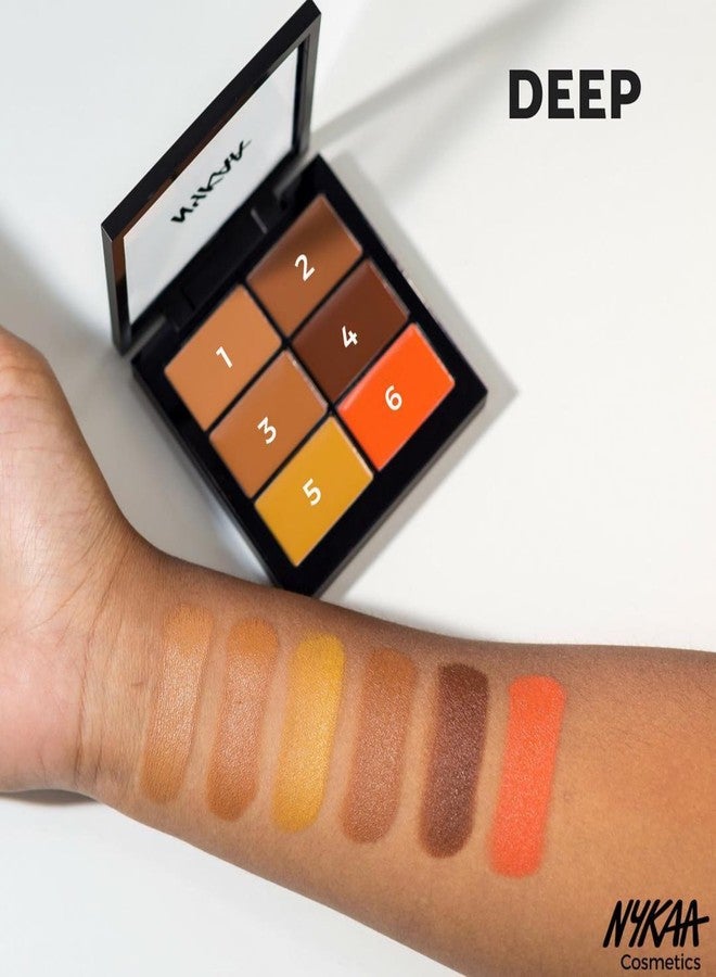 Nykaa Conceal And Correct Palette (Deep 03) Pack Of 1 - Image 4