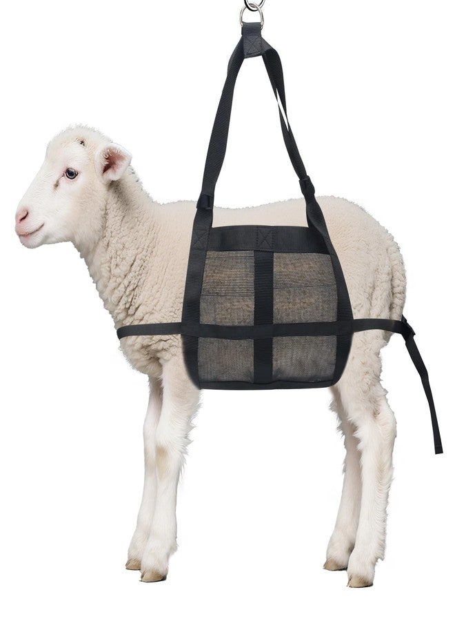 Swirge Calf Sling for Weighing, Goat Harness Animal Carrier Newborn Livestock Sling with Adjustable Straps for Weighing Dogs Pigs - Image 1