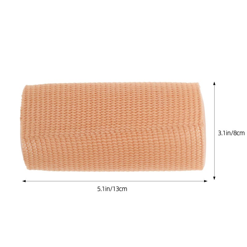 Elastic Ankle Protectors 2 Pack Skin Color Breathable Compression Support for Sports Injury Prevention - Image 3