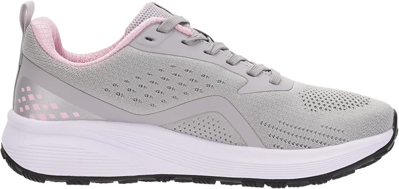 BRONAX Womens Wide Running Shoes Comfy Athletic Lightweight Sports Size 9w Gym Tennis Sneakers Outdoor Zapatos Deportivos para Mujer Pregnant Footwear for Female Grey Pink 40 - Image 5