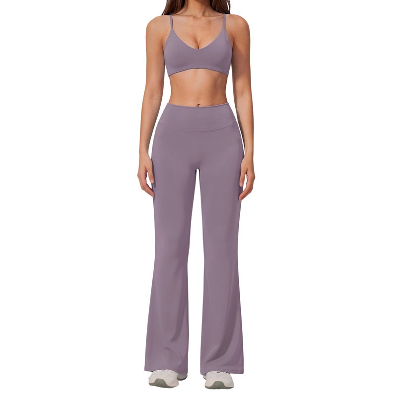 BOOTYGIRL Deep V High Waist Yoga Fitness Set (2 Pieces) - Image 5