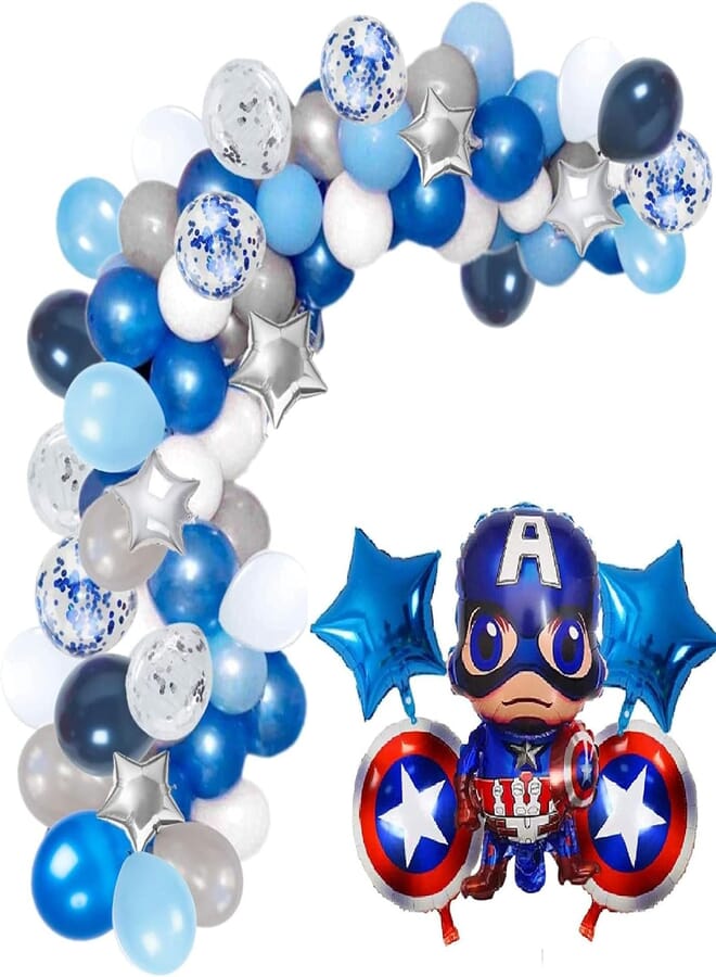 secret Balloon Garland Kit -140 Pieces, Blue