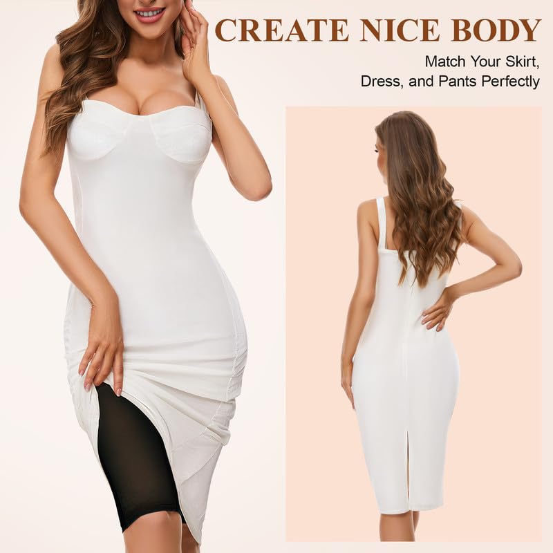 SIMIYA Shapewear Tummy Control Body Shaper for Women Compression High Waist Trainer Thigh Slimmer Butt Lifting Shapewear Girdle - Image 4