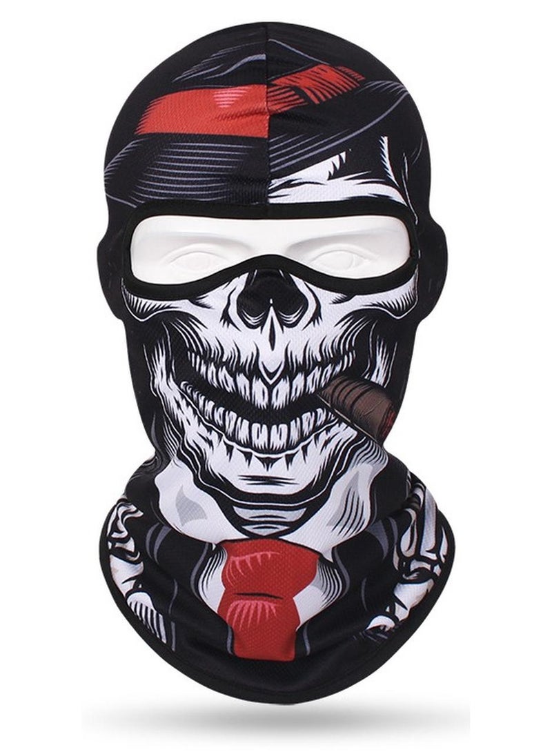 أوكيوز بطانة خوذة ركوب الدراجات الهوائية غطاء الرقبة غطاء الرقبة الواقي من الشمس المرن المسامي لركوب الدراجات الهوائية مع قناع - Image 1