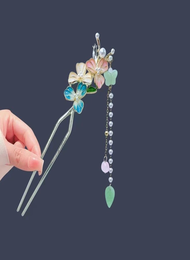 ZUGAD Colorful Hair Clips for Girls Women - Stylish Hair Accessories - Bow Hair Clips - Cute Korean Hair Pins - Ideal Girls Accessories for Gift - Trendy Hair Pins for Women - Modern Pins for Hair - Image 2