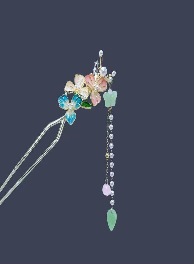 ZUGAD Colorful Hair Clips for Girls Women - Stylish Hair Accessories - Bow Hair Clips - Cute Korean Hair Pins - Ideal Girls Accessories for Gift - Trendy Hair Pins for Women - Modern Pins for Hair - Image 1