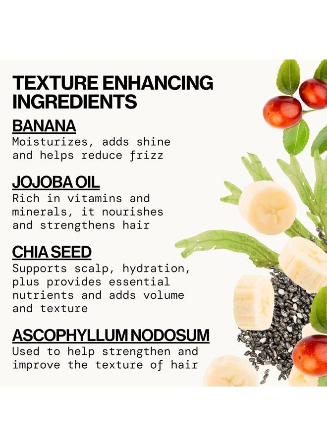 Pacifica Beauty Conditioner, Salty Waves Texturizing and Moisturizing, 8 Fl Oz, Banana Scent, For All Hair Types, Vitamin B + Vitamin E, Vegan & Cruelty Free - Image 2