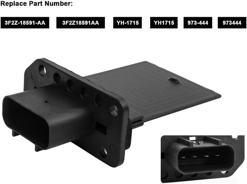 DEMULAX Blower Motor Resistor for Various Ford Models - Image 3