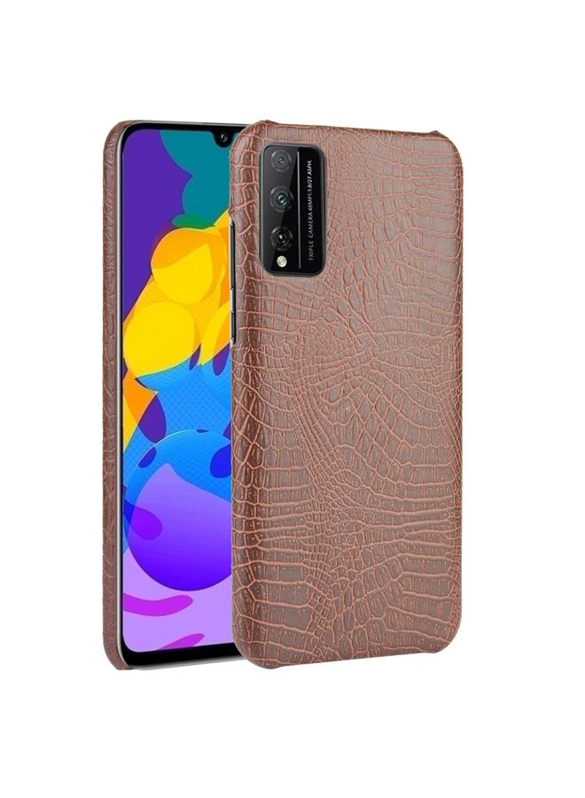 جرين تايجر جراب لهاتف Huawei Honor Play 4T Pro مقاوم للصدمات مصنوع من جلد التمساح PC + PU - Image 1