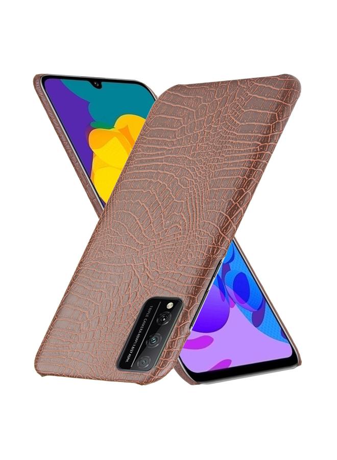 جرين تايجر جراب لهاتف Huawei Honor Play 4T Pro مقاوم للصدمات مصنوع من جلد التمساح PC + PU - Image 2