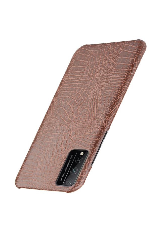 جرين تايجر جراب لهاتف Huawei Honor Play 4T Pro مقاوم للصدمات مصنوع من جلد التمساح PC + PU - Image 3