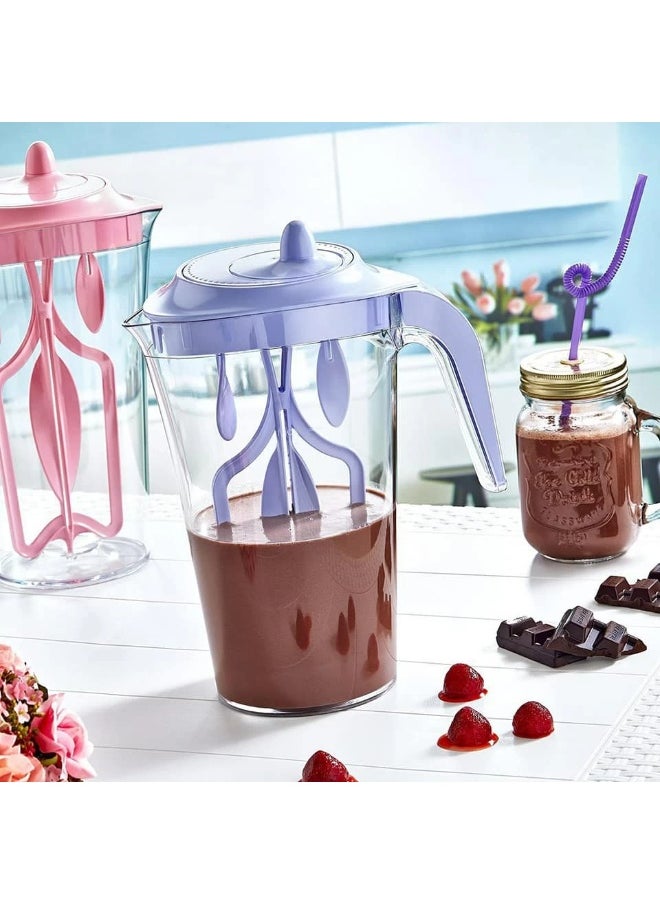 Generic - Hand Blender Bottle – Portable Shaker Bottle with Mixing Ball for Protein Shakes, Smoothies, and Meal Replacement Drinks – Leak-Proof,  -Free - Image 1