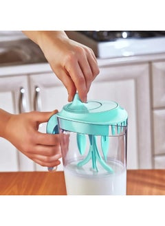 Hand Blender Bottle – Portable Shaker Bottle with Mixing Ball for Protein Shakes, Smoothies, and Meal Replacement Drinks – Leak-Proof,  -Free