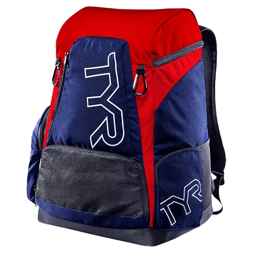 TYR Alliance Backpack TYR Wet/Dry Athletic Gym and Pool Bag for Men and Women - Separate Wet/Dry Compartments, 45L Capacity, Ergonomic, Water-Resistant - Available in Team Colors - Image 1