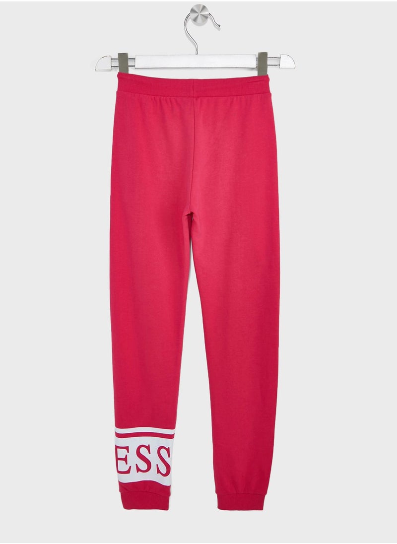 GUESS - Kids Essential Sweatpants - Image 1