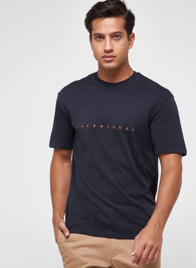 JACK & JONES Graphic Crew Neck T-Shirt  - Image 1