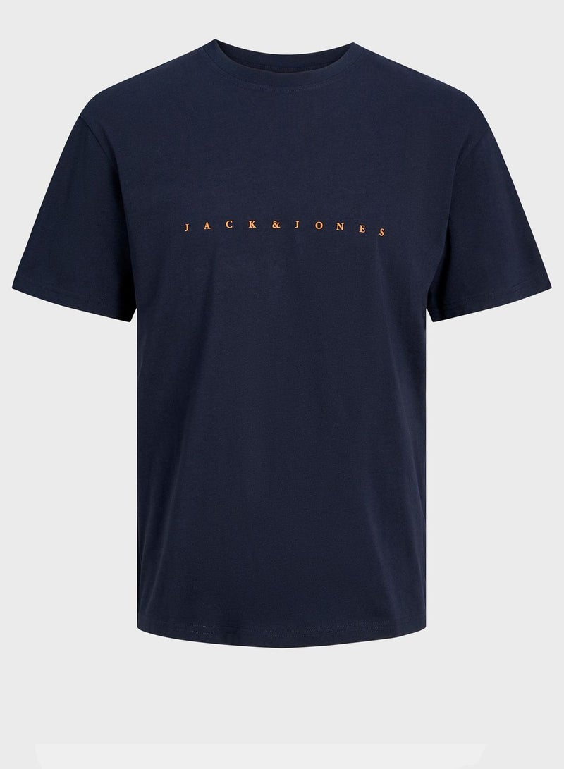 JACK & JONES Graphic Crew Neck T-Shirt  - Image 5