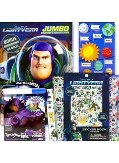 Bendon Buzz Lightyear Coloring Book Bundle With Imagine Ink Stickers Pad And More  - Image 2