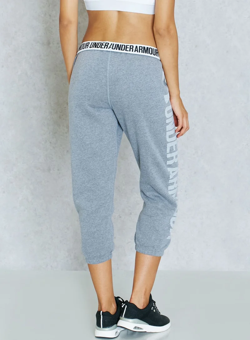 UNDER ARMOUR Favorite Fleece Capri