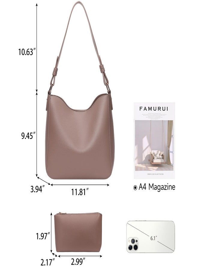 FALAN MULE Shoulder Bags for Women PU Leather Hobo Purses and Handbags, 2pcs - Image 3