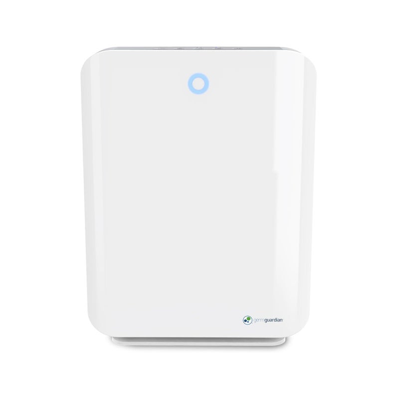 GermGuardian HEPA Air Purifier for Home Large Rooms up to 1760 Sq Ft with HEPA Air Filter  UVC Light Zero Ozone Verified AC5900WCA White