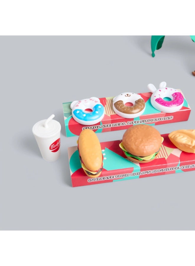 TOY GARDEN Mini Food Appliances Pretend Play Toy Set – Kids Cooking Role Play Set with Blender, Toaster & Accessories – Educational Gift for Boys & Girls - Image 4