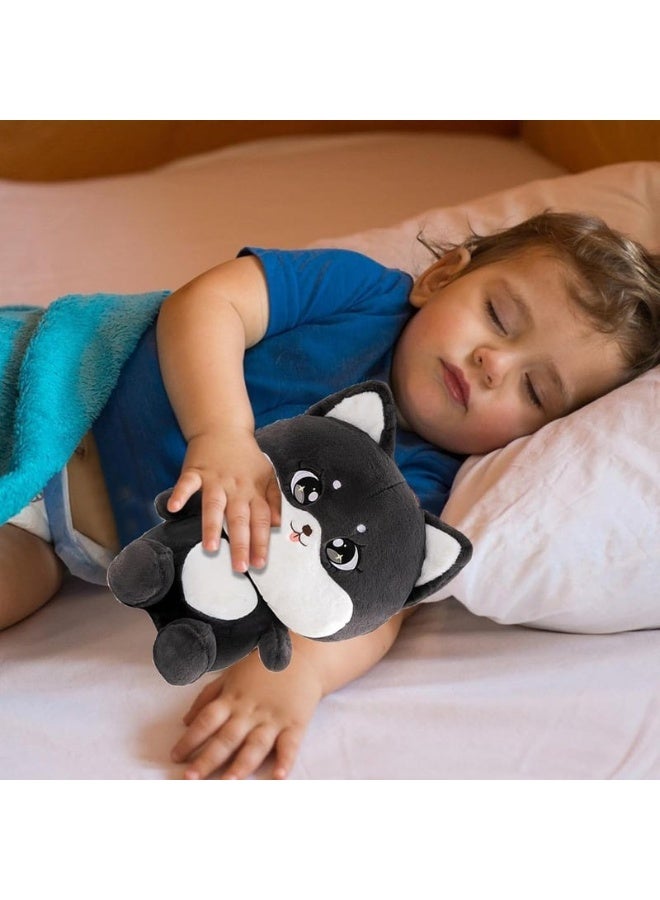 Luckam Adorable Black Cat Plush Toy, Soft Stuffed Animal Pillow for Kids, Suitable for Hugging & Cuddling (9.8") - Image 3