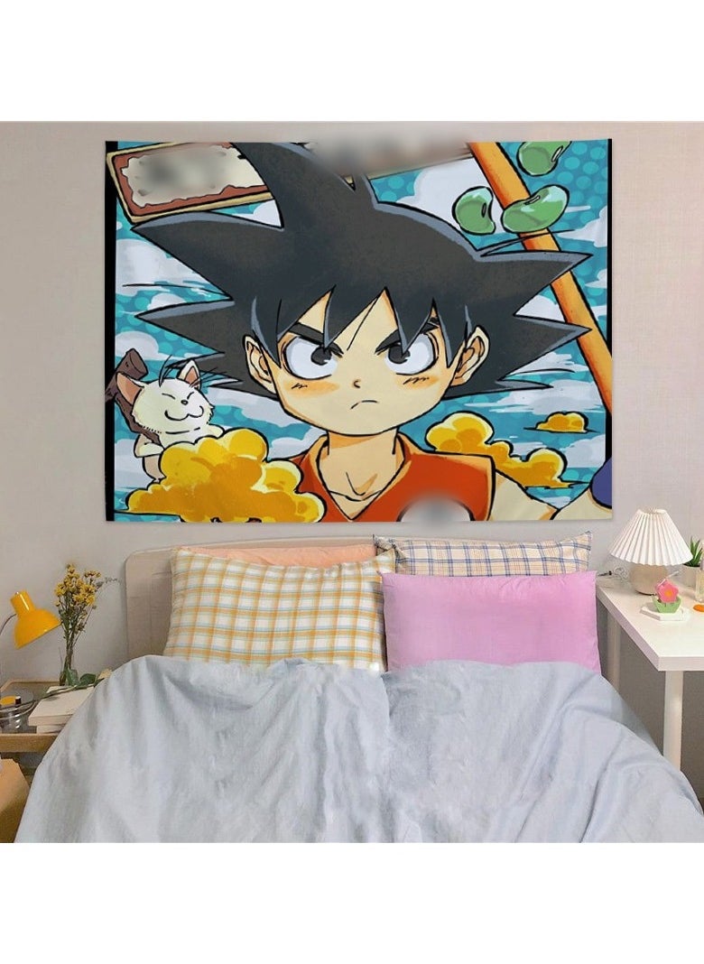 KUYING Dragon Ball Hanging Cloth Background Cloth Bedroom Room Wall Cloth 