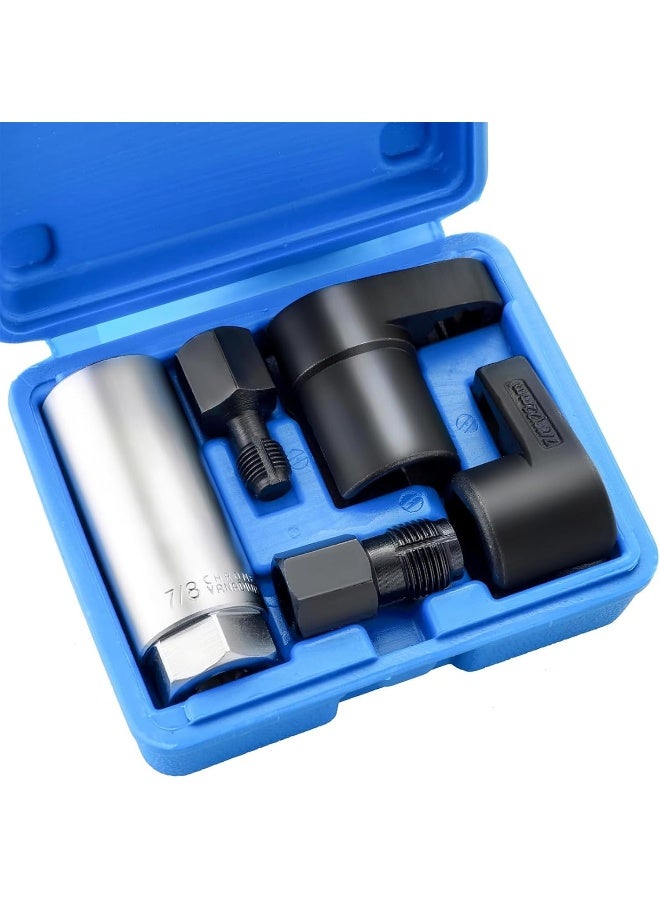 DASBET DASBET 5pcs O2 Oxygen Sensor & Oil Pressure Sending Unit Master Sensor Socket Set  - Image 1
