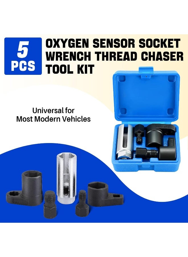 DASBET DASBET 5pcs O2 Oxygen Sensor & Oil Pressure Sending Unit Master Sensor Socket Set  - Image 2