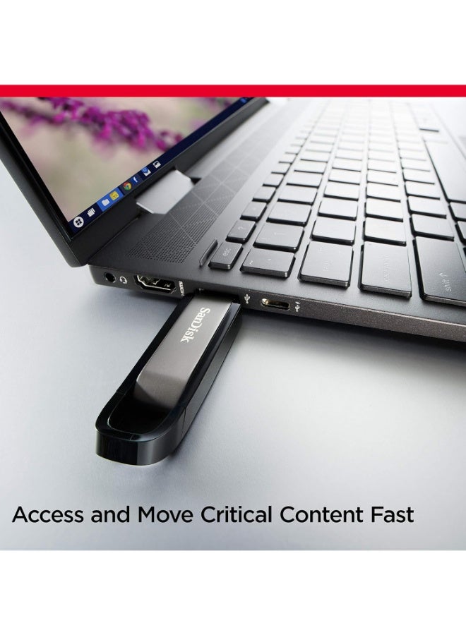 sandisk 128GB Extreme Go USB 3.2 Flash Drive USB Type C , Write speed 180 MB/sec Lightweight SDCZ810-128G-G46 128 GB 128 GB - Image 4