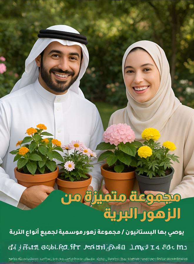 (يوصي بها البستانيون) مجموعة زهور موسمية لجميع أنواع التربة - Image 3