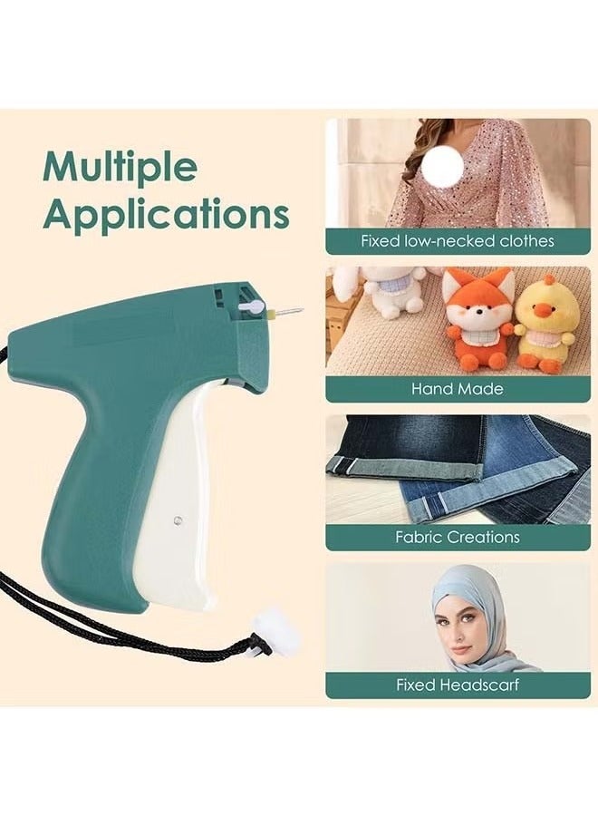 Tagging Gun for Clothing Standard Retail Price Tag Attacher Gun Kit for Clothes Labeler with 6 Needles and 5000 Barbs Fasteners for Store Warehouse Consignment Garage Yard Sale - Image 3